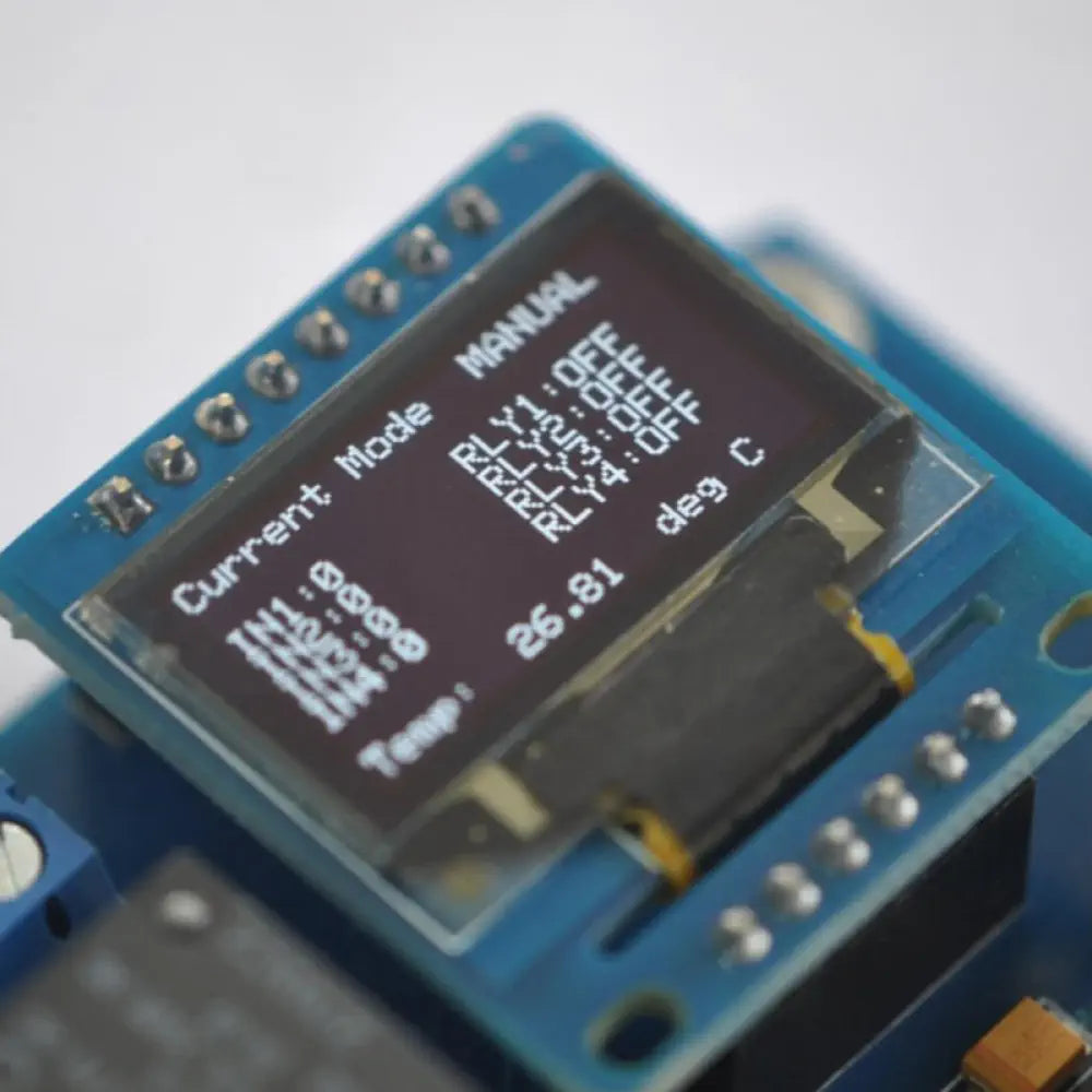 TSIR04 4 Channel Outputs, 4 Optically Isolated Inputs Bluetooth Smartphone Relay