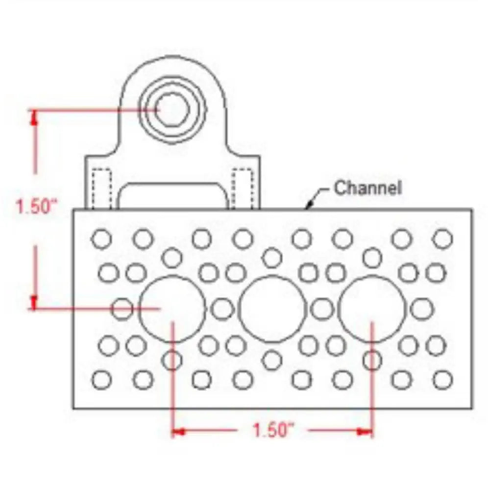 Actobotics Pillow Block 1/4"