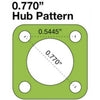 Actobotics 1/4" Bore 0.77" Clamping Hub