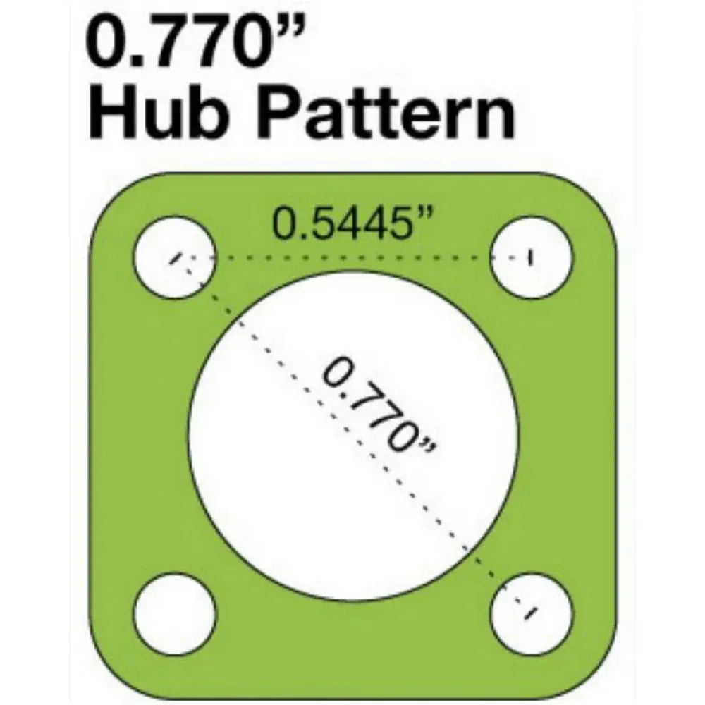Actobotics 1/4" Bore 0.77" Clamping Hub