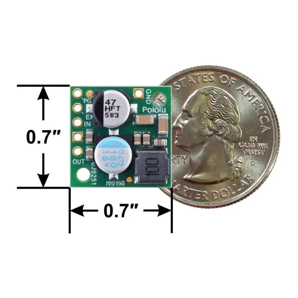 Pololu 3.3V, 2.6A Step-Down Voltage Regulator D24V22F3