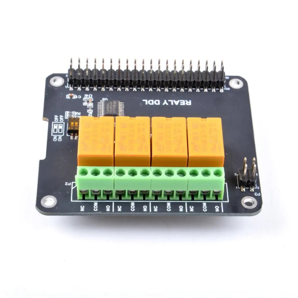 4 Channel Relay Hat for Raspberry Pi 3B+/3B/2B
