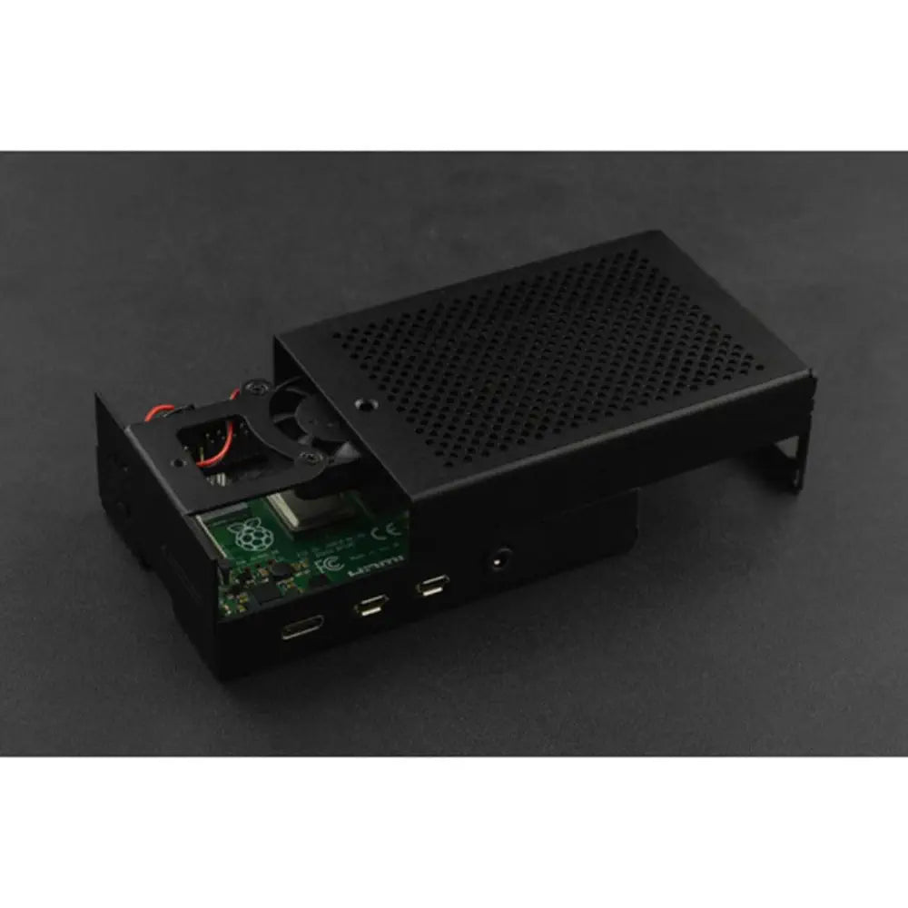 Case w/ Heatsink & Fan for Raspberry Pi 4