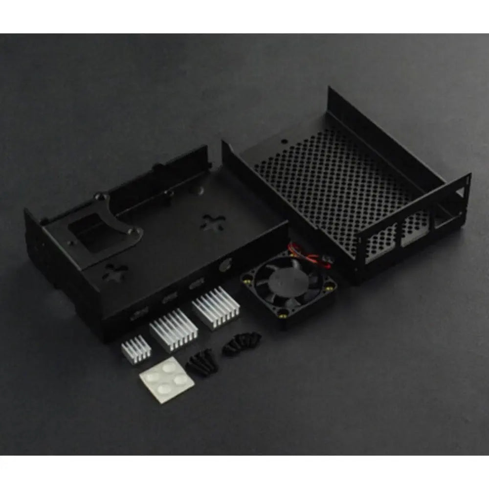 Case w/ Heatsink & Fan for Raspberry Pi 4