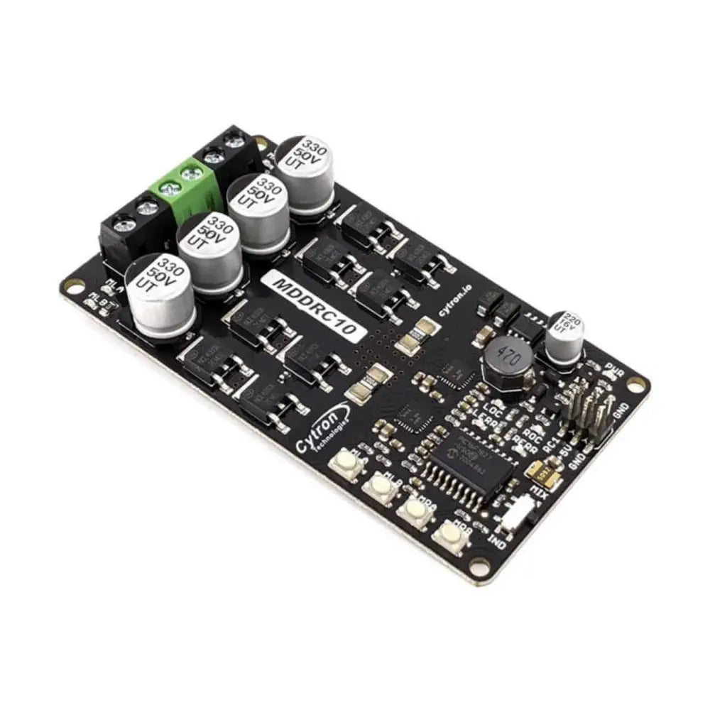 Cytron 10A 7V-30V Dual DC Motor Driver for R/C - RobotShop