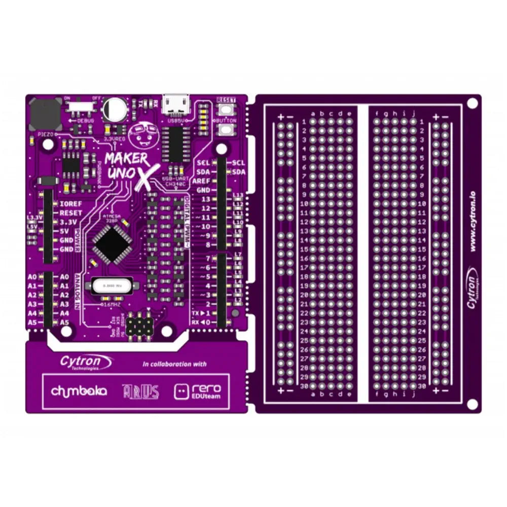 Maker UNO X: Simplifying Arduino for Classrooms