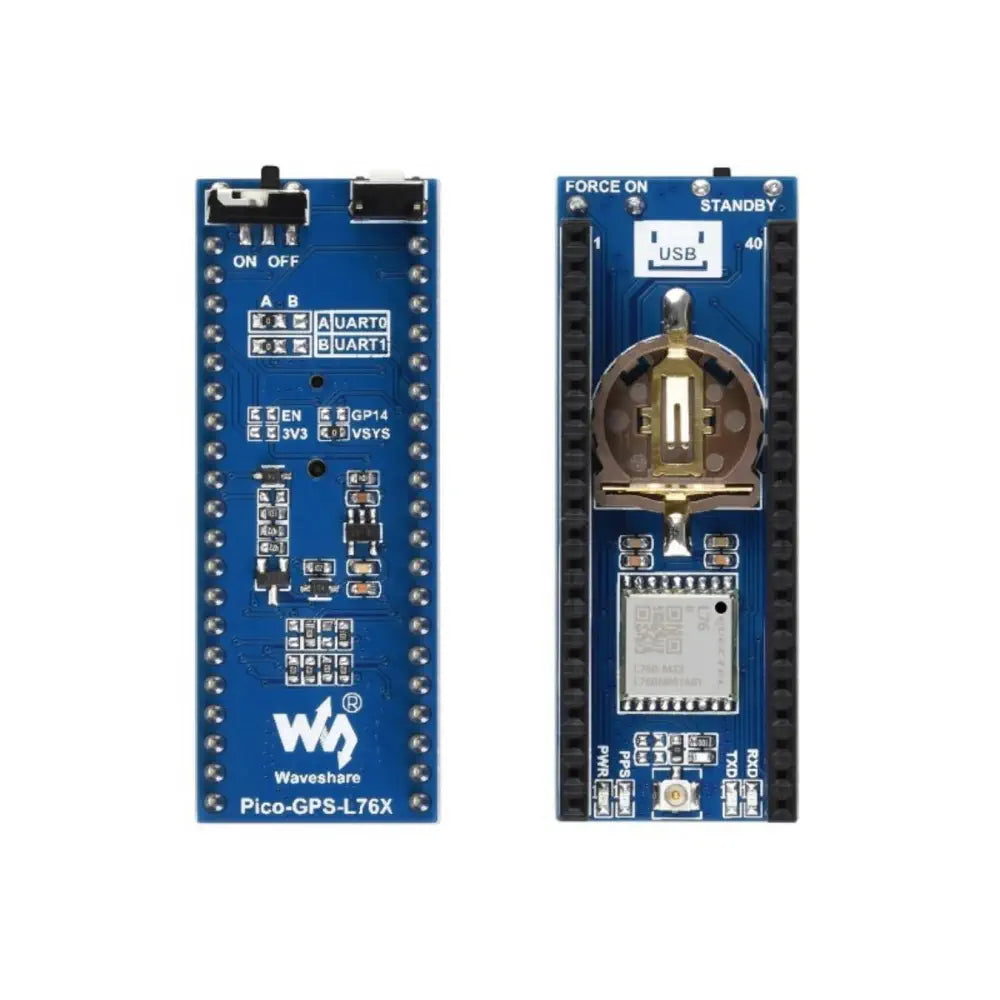 L76B GNSS Module for Raspberry Pi Pico, GPS/BDS/QZSS Support