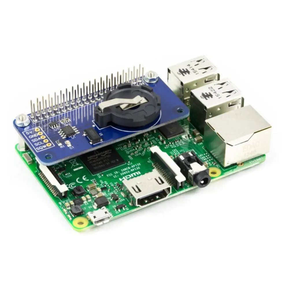 RTC HAT for Raspberry Pi - RobotShop