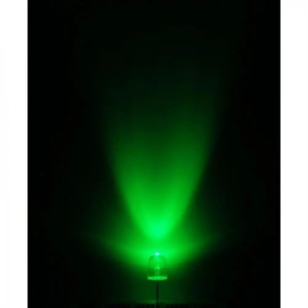 Super Bright LED - Green 10mm