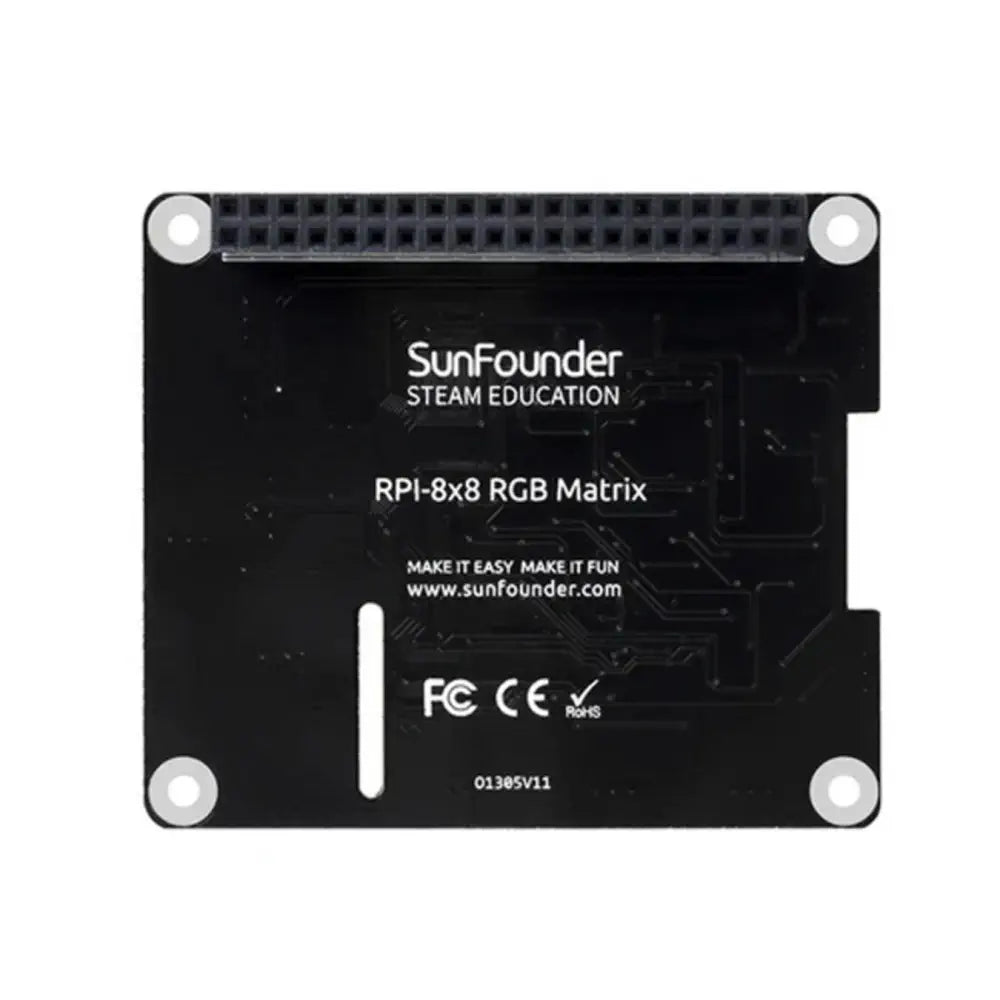 RGB 8x8 64 I2C 24 bit Color Programmable LED Matrix Panel for Raspberry Pi