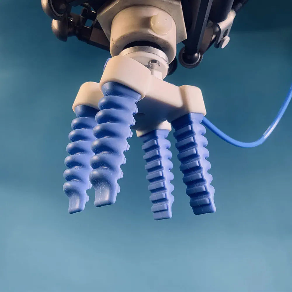Four Finger Parallel Softgripper, 15 Degree Cone Angle