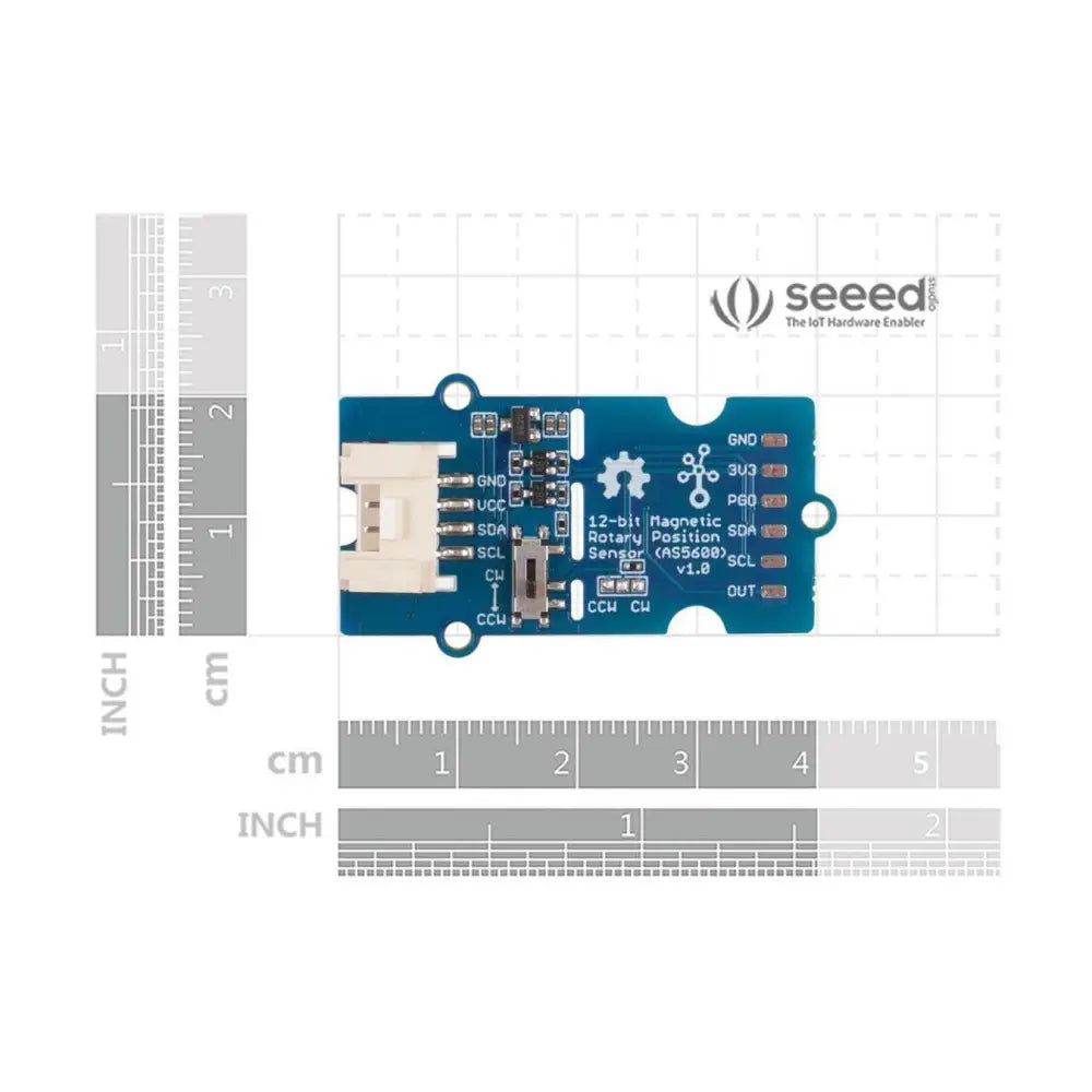 Grove 12-bit Magnetic Rotary Position Sensor (AS5600)