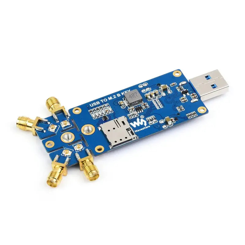 Waveshare 5G DONGLE-module, 4 Antennes, USB3.1-poort, Koellichaam