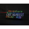 Waveshare RGB Full-Color LED Matrix Panel, 2.5mm Pitch, 64x32 px