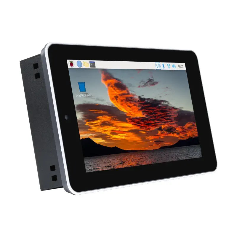 7in Touch Screen All-In-One Kit for RPi CM4, 5MP Camera (EU Plug ...