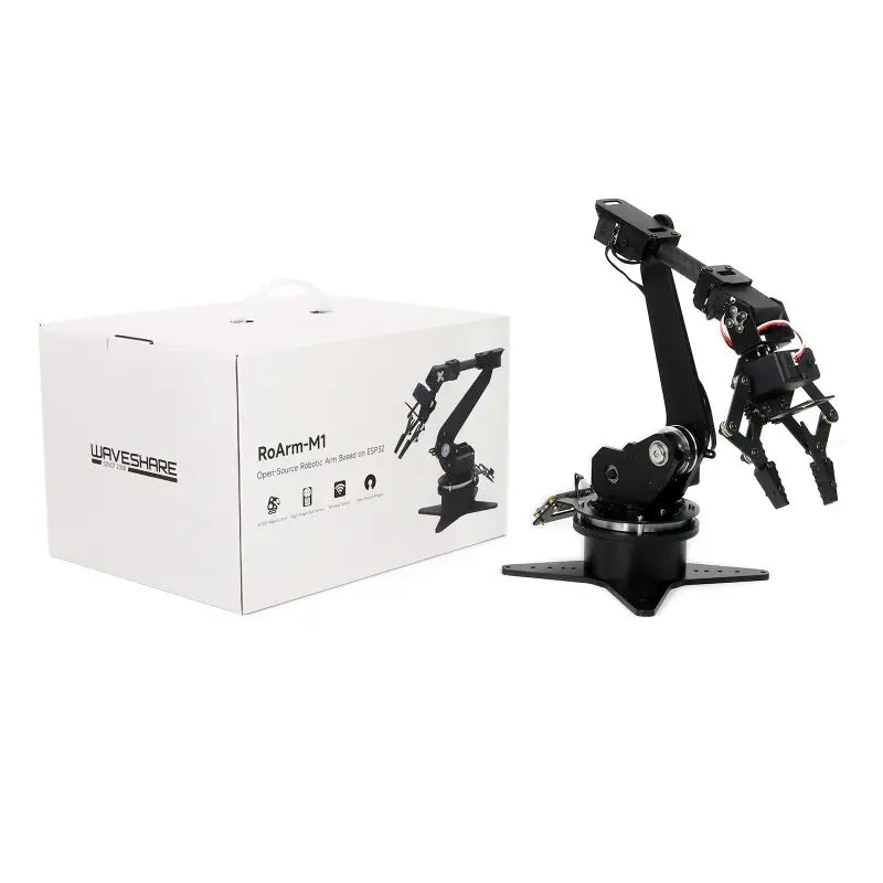 Desktop 5-DOF Robotic Arm Kit, High-torque Serial Servo Based On ESP32 (US Plug)