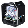 Mini Tower NAS Kit for RPi 4B, 2TB M.2 SATA SSD, Heat Dissipation, OLED Screen