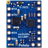 Pololu Motoron M2T256 Dual I2C Motor Controller (Header Pins Soldered)
