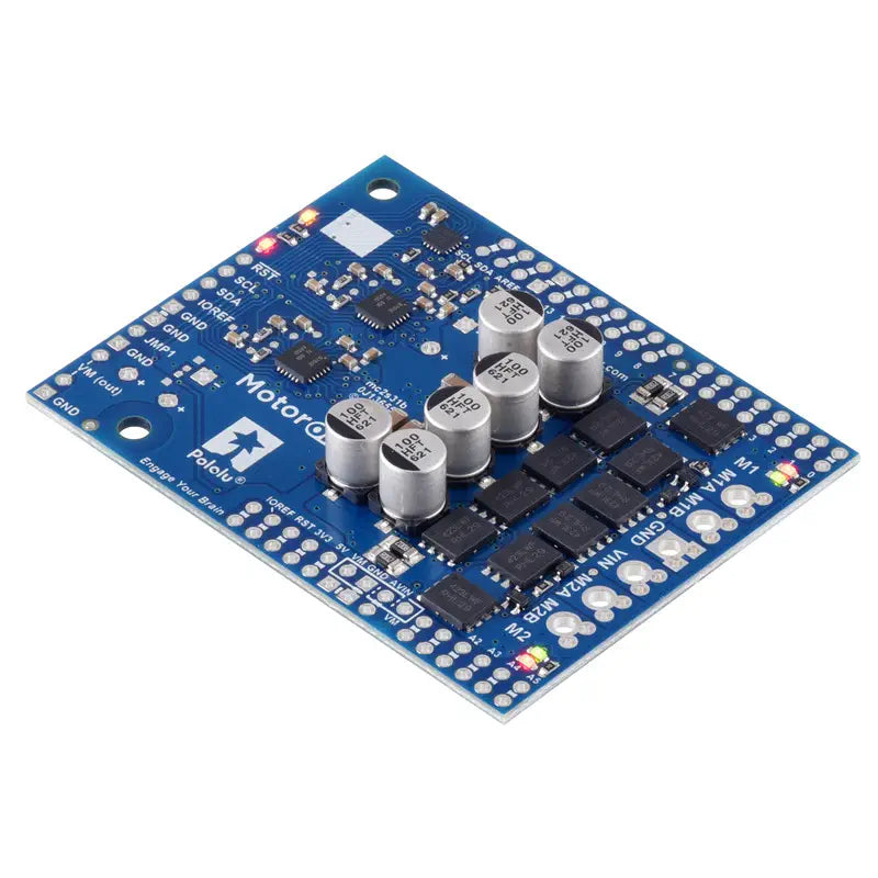 Motoron M2S24v16 Dual High-Power Motor Controller Kit for Arduino w/ Connectors