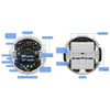 Pololu 3pi+ 2040 Robot - Turtle Edition (75:1 LP Motors), Assembled