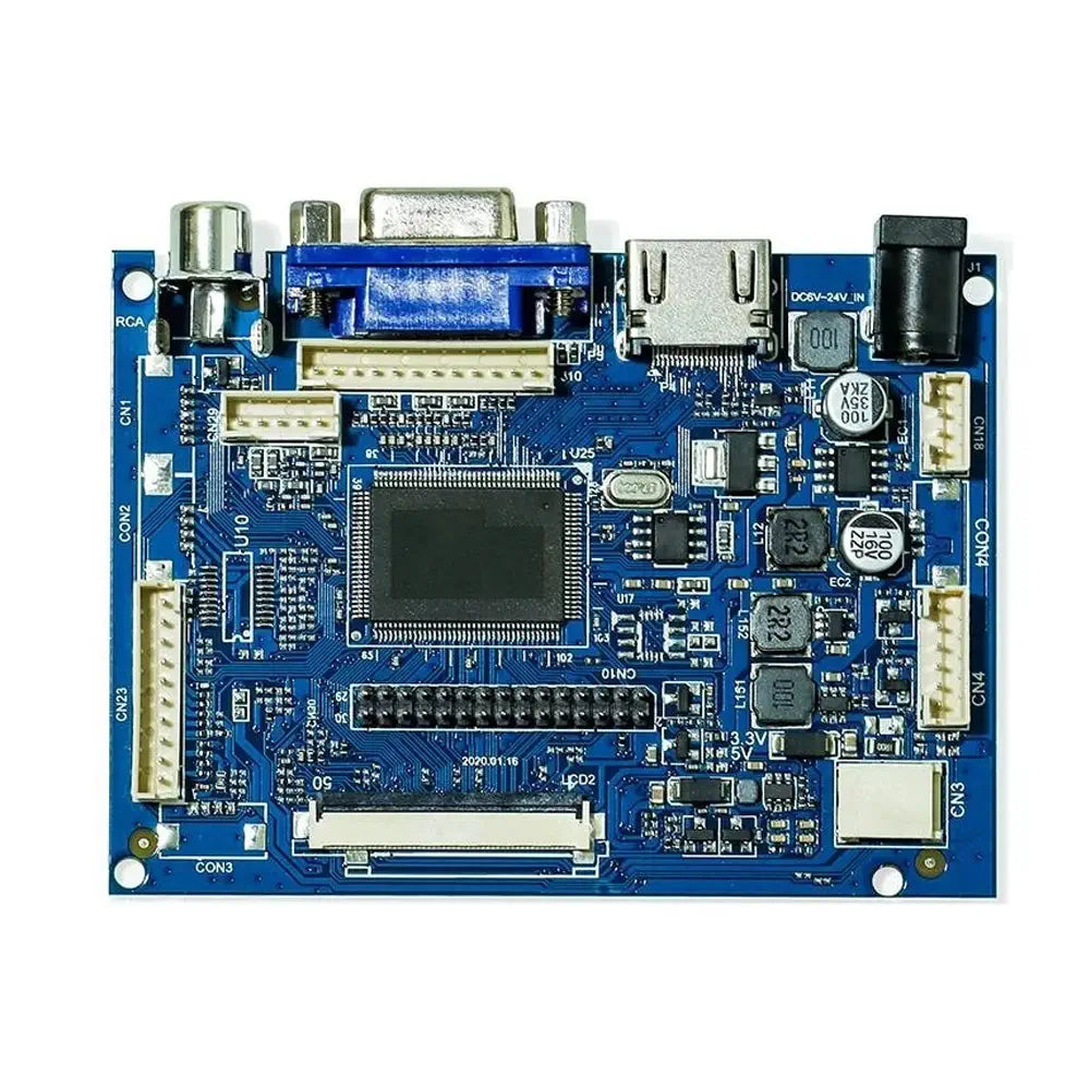 Elecrow 7-Inch 1024x600 TFT Display w/ Driver Board for RPi, Pcduino, Banana Pi