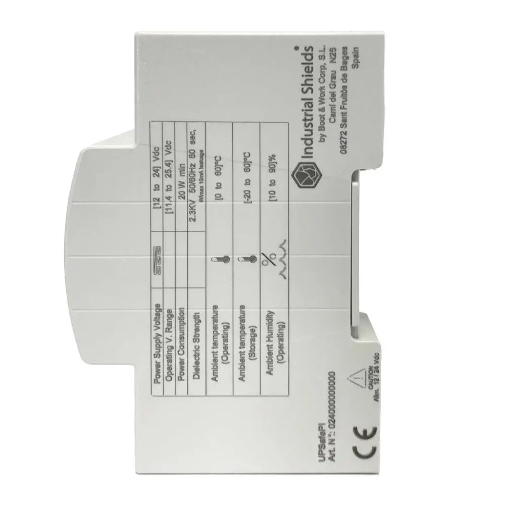 UPSafePI Industrial UPS w/ Raspberry Pi 4B (2GB)