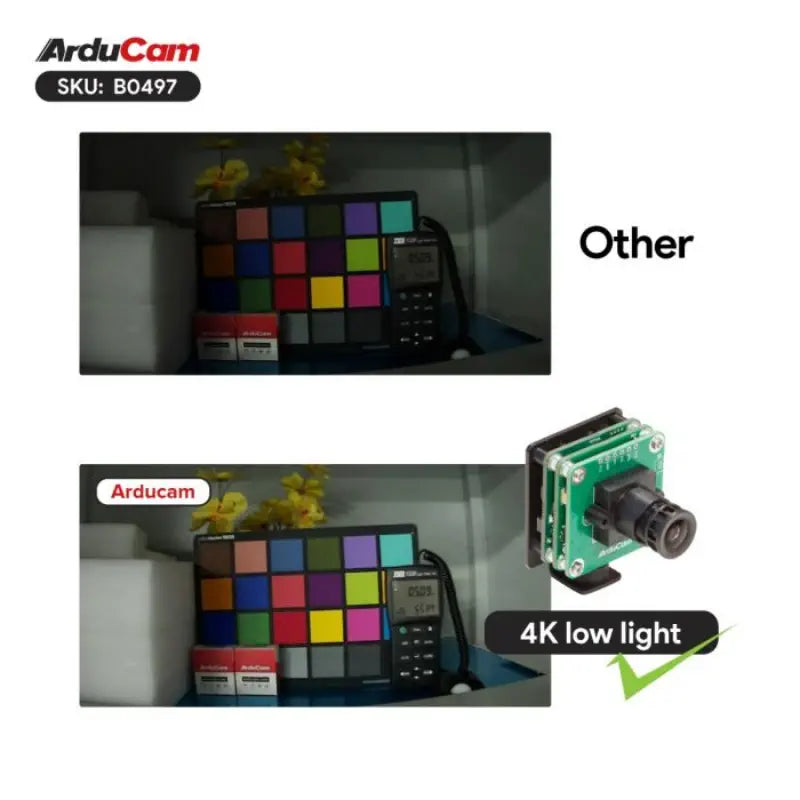 Arducam 8.3MP Sony STARVIS 2 IMX678 Low Light Manual Focus USB 3.0 Camera Module-w/ Encolsure