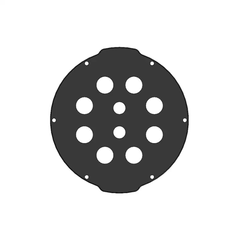 BlueRobotics 100 mm / 4-inch End Cap 8x M14, 2x M10 Holes - 1000m