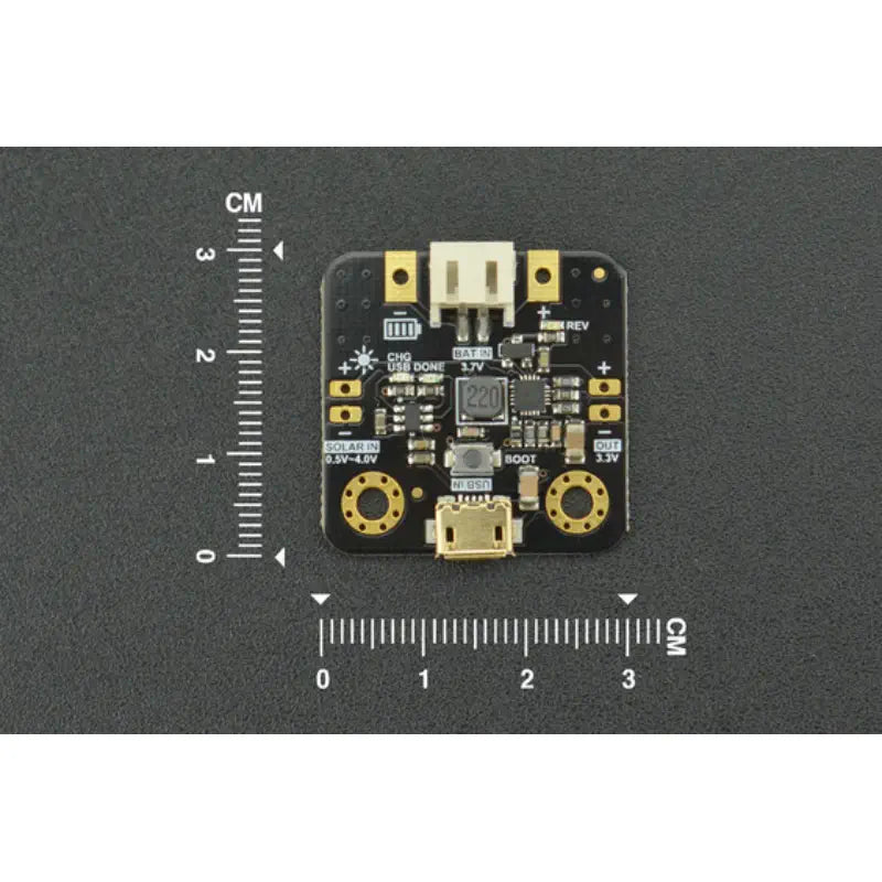 DFRobot Micro Solar Power Manager / Charger w/ Regulated Output (Solar Panel Input: 1~3V, 70mA)