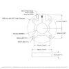 ServoCity 1305 Series Thru-Hole Clamping Hub (22mm Bore)