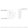 ServoCity 1/4" ID Thrust Ball Bearing (0.55" OD, 0.192" Thickness)