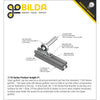 ServoCity 1118 Series Open goRAIL (72mm Length)