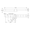 ServoCity 1902 Series Dual Servo Arm (24 Tooth Spline, 64mm Length)