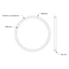 ServoCity 3405 Series Round Belt (5mm Cord Diameter, 294mm Circumference)
