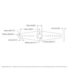 ServoCity Plastic Dual Hub-Mount Control Arm (72mm Length)
