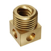 ServoCity 3506 Series Lead Screw Square Nut (8mm Lead, 4 Start, 16mm Length)