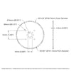 ServoCity #25 Pitch Acetal Hub-Mount Sprocket (14mm Bore, 50 Tooth)