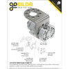 ServoCity Dual-Bearing Pillow Block (8mm Bore)