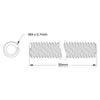 ServoCity 2808 Series Stainless Steel Threaded Rod (M4 x 0.7mm, 30mm Length) - 2 Pack