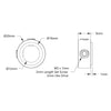 ServoCity 2920 Series Set-Screw Collar (12mm Bore) - 2 Pack