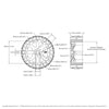 ServoCity Wasteland Wheel (192mm Diameter, 72mm Width)