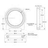 ServoCity 1-Side, 2-Post Pillow Block (32mm Bore)