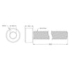 ServoCity 2800 Series Socket Head Screw (M4 x 0.7mm, 20mm Length) - 25pk