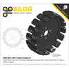 ServoCity Tumbleweed Tank Track (800mm Length, 50A Durometer Treads)
