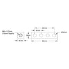 ServoCity 1106 Series Square Beam (4 Hole, 32mm Length)