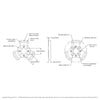 ServoCity 1206 Series Pattern Adaptor (16-5) - 2 Pack