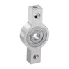 ServoCity 4mm Bore 2-Side, 1-Post Pillow Block (43mm Width)
