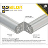 ServoCity 4103 Series goTUBE (624mm Length)
