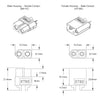 ServoCity XT60 Connector Pack (MH-FC x 5, FH-MC x 5)