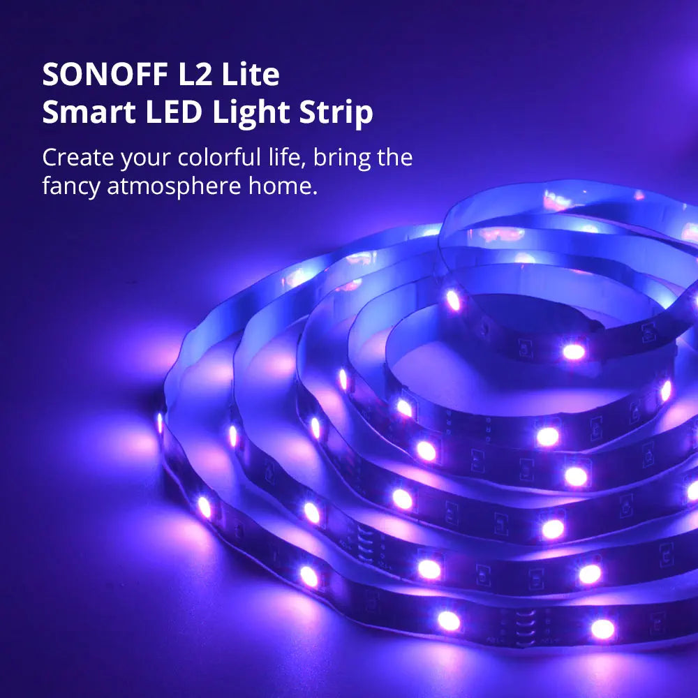 SONOFF L2 Lite Smart LED Light Strip-5M/16.4Ft (Type E/Type F - EU)